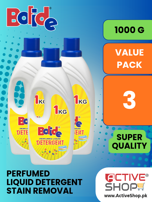 Bolide Perfumed Liquid Detergent - 1 KG - 3PCS
